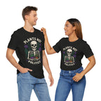 Plants Not Politics Skull Tee