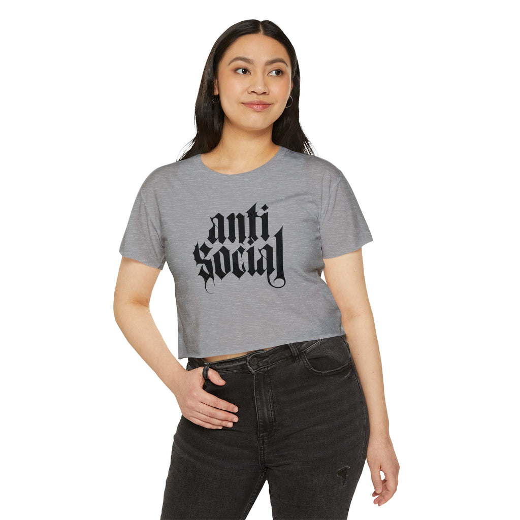Anti-Social Crop Top