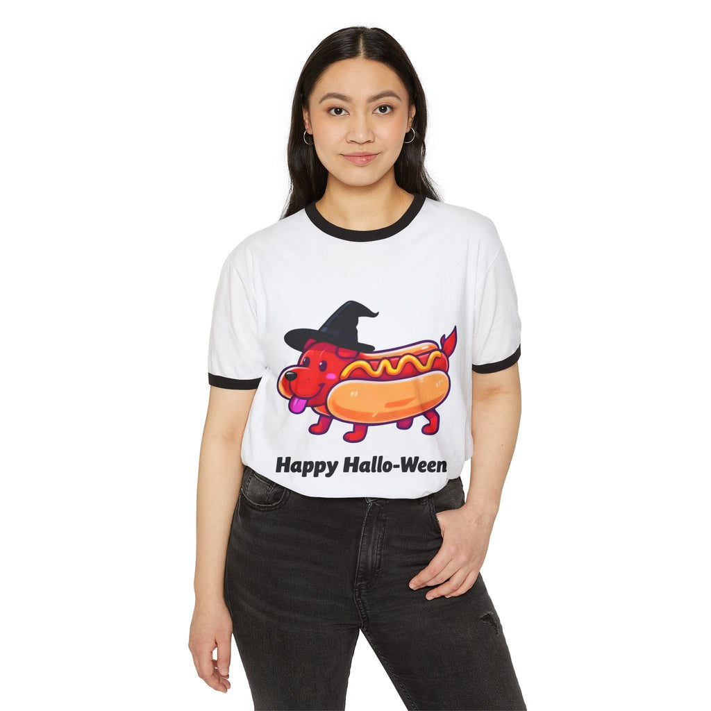 "Happy Hallo-Ween" Hotdog Costume Tee