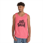 Anti-Social Heavy Cotton Tank Top