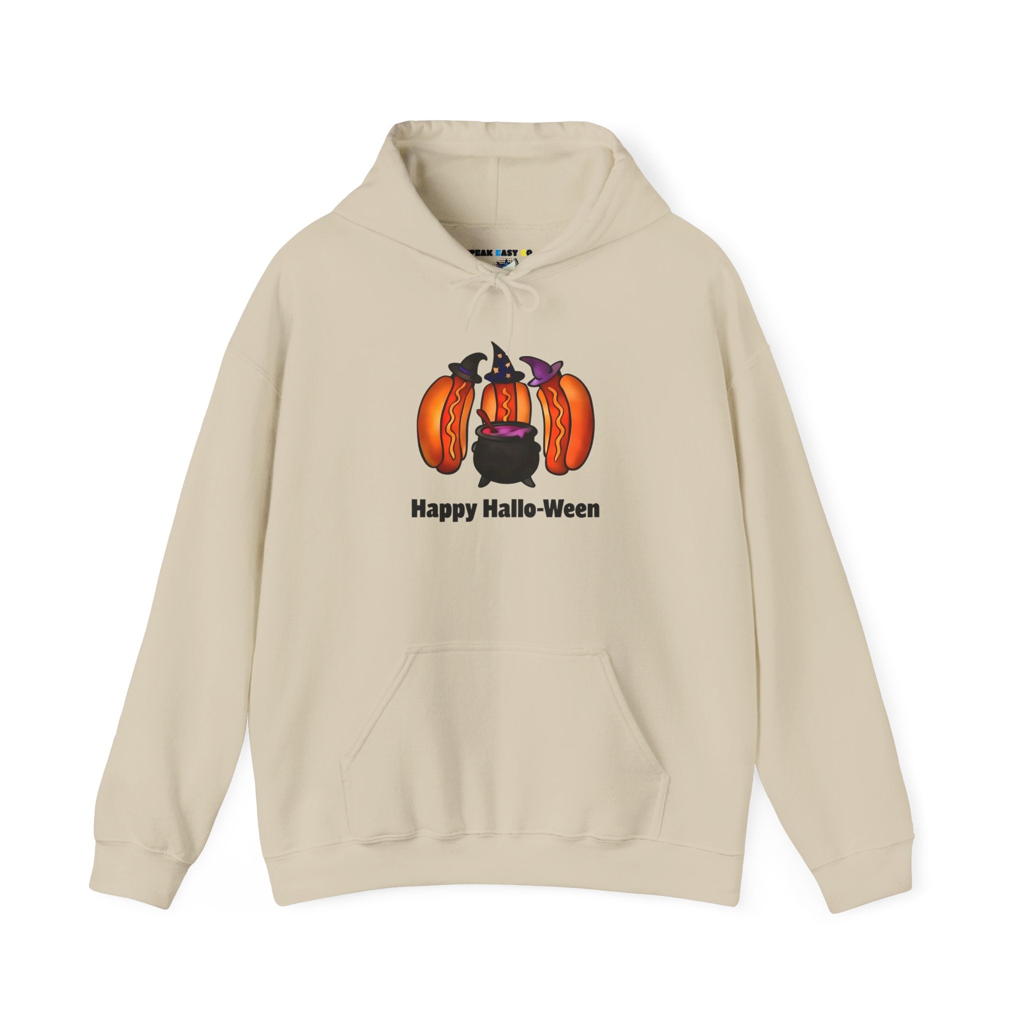 "Happy Hallo-Ween" Hotdog Witches Hoodie