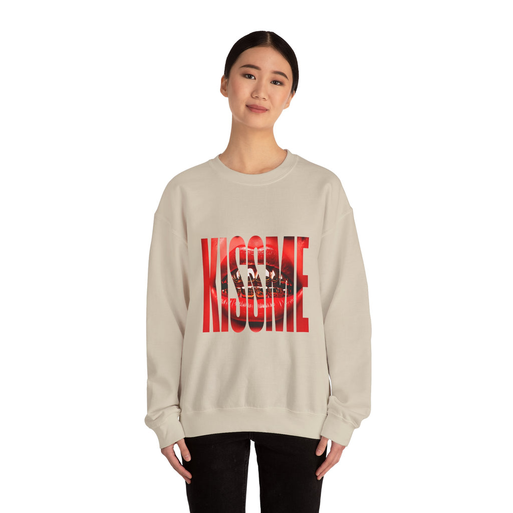 "Kiss Me" Crewneck Sweatshirt