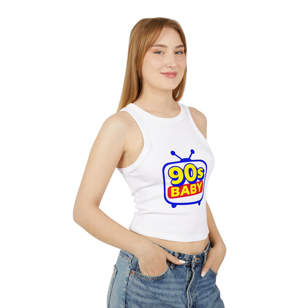 90s Baby Micro Rib Tank Top