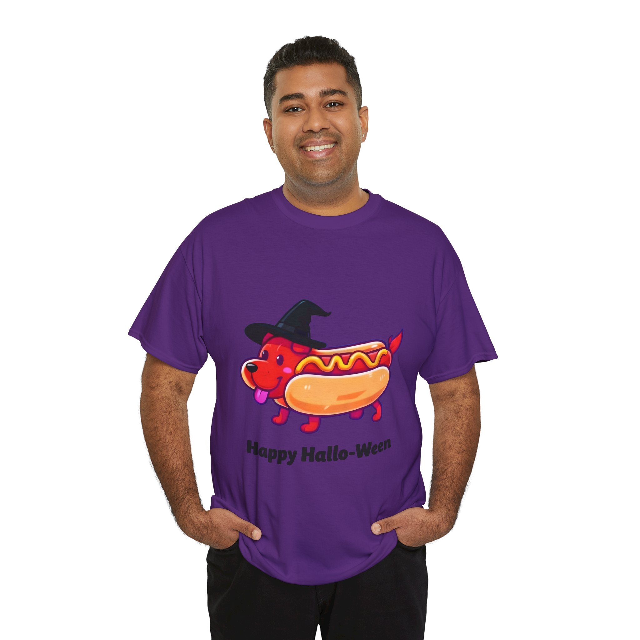 "Happy Hallo-Ween" Hotdog Costume Tee