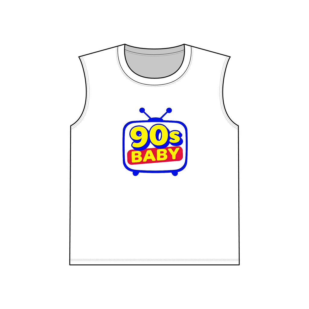 90s Baby Jersey Muscle Tank