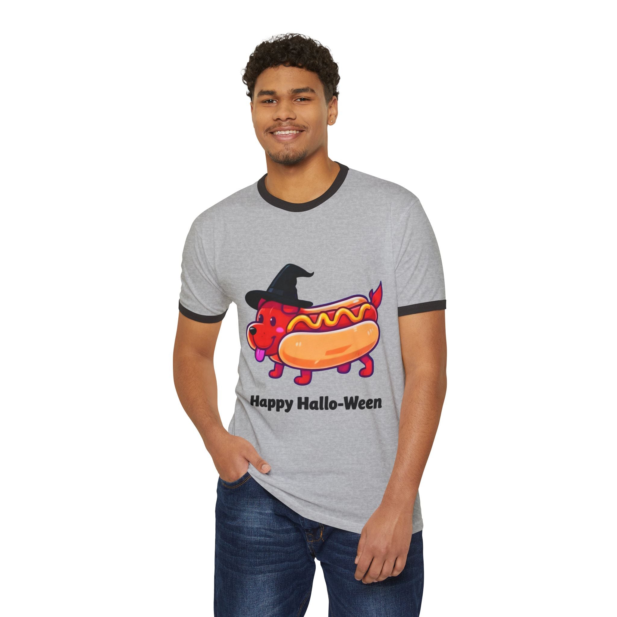 "Happy Hallo-Ween" Hotdog Costume Tee