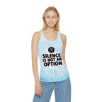 "Silence Is Not An Option" Tie-Dye Tank