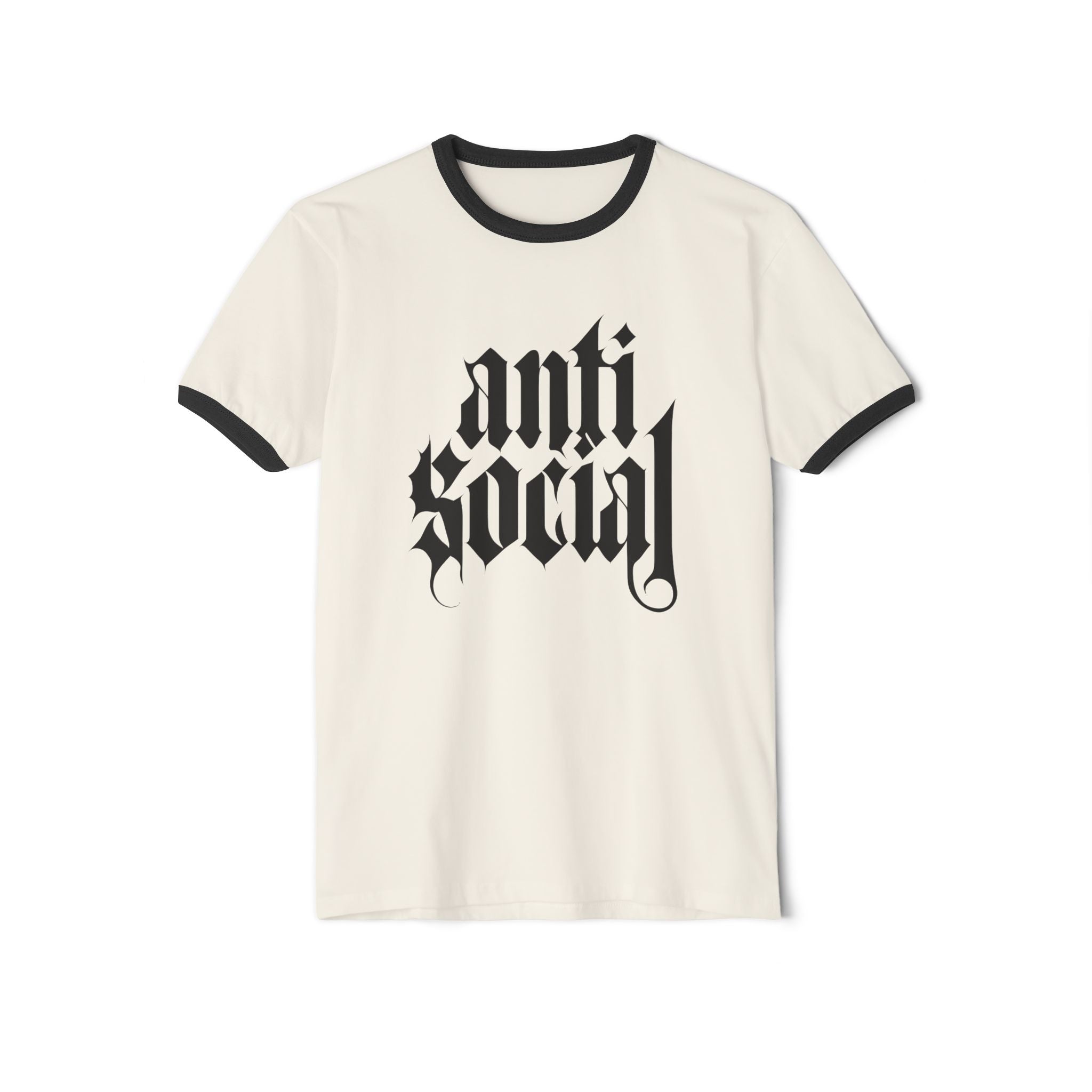 Anti-Social Ringer T-Shirt