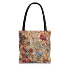 Floral Print Tote Bag