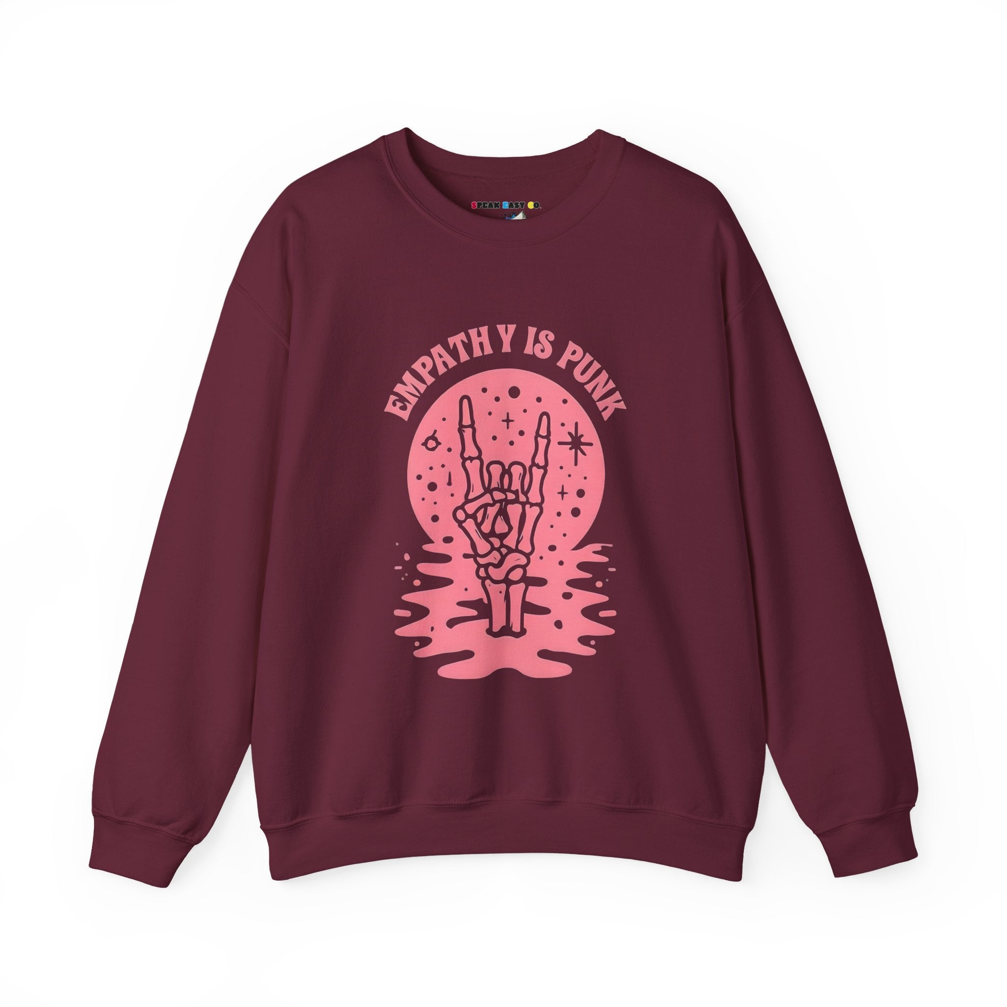 "Empathy Is Punk" Crewneck Sweatshirt