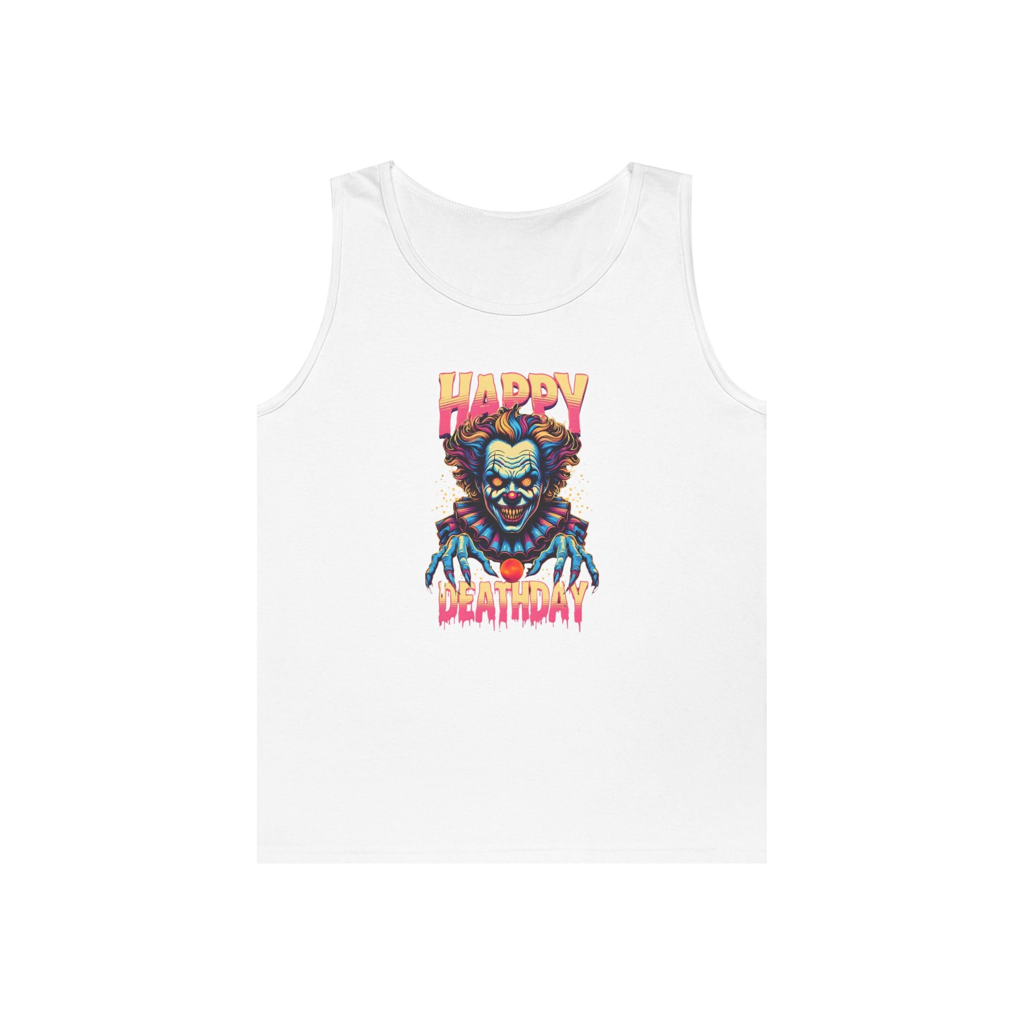 "Happy Deathday" Clown Tank