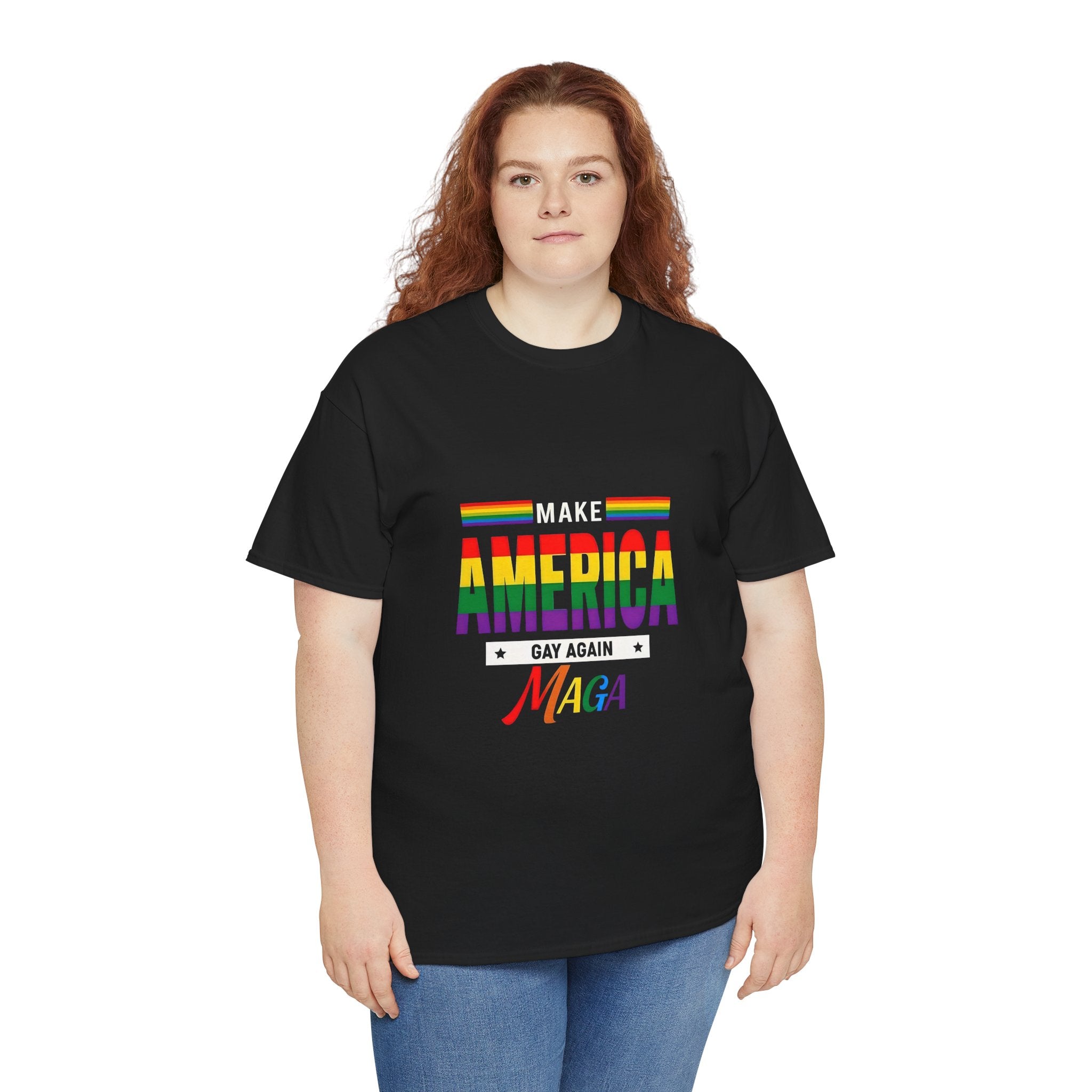 Pride Message T-Shirt - Make America Gay Again