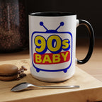 90s Baby Accent Coffee Mug
