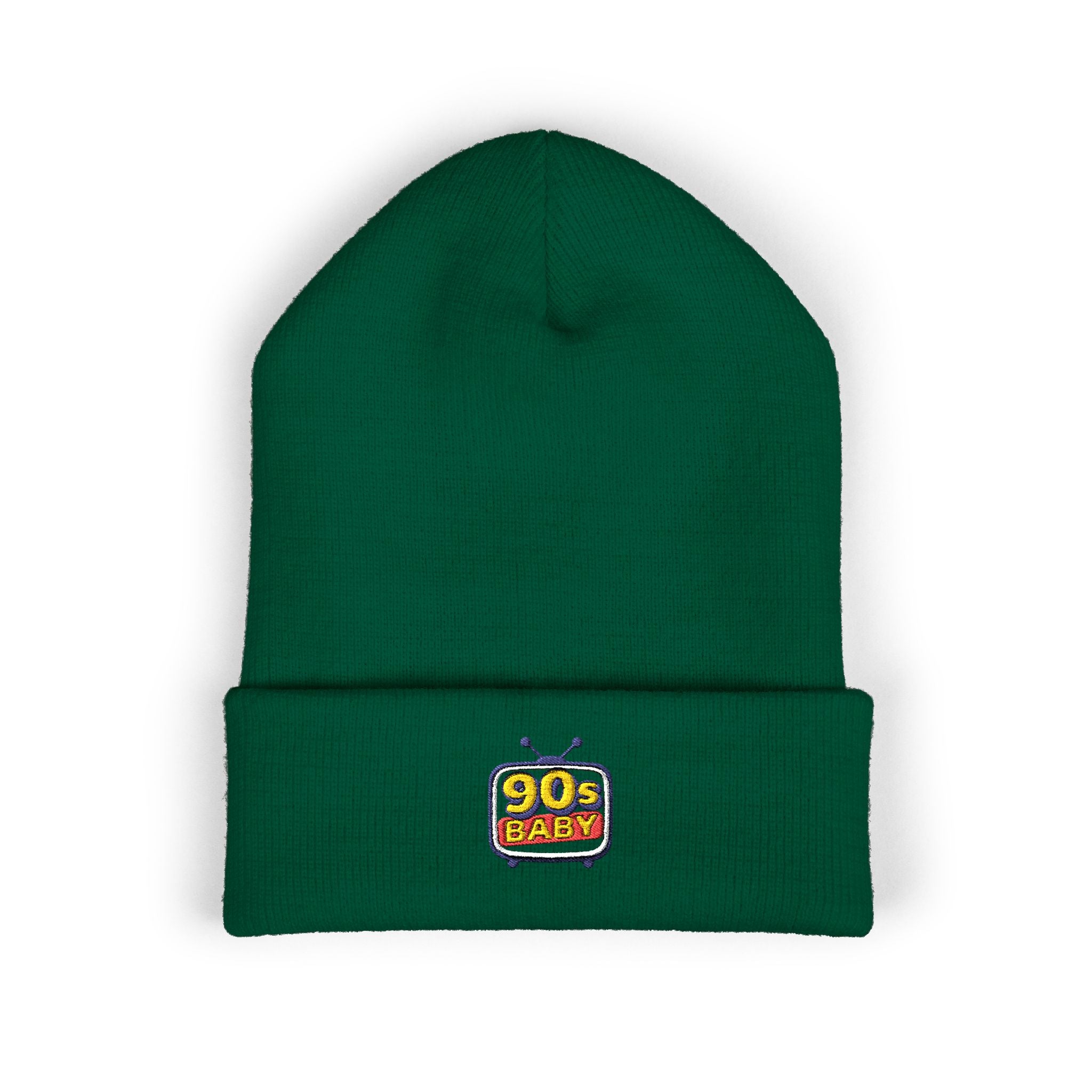 90s Baby Embroidered Cuffed Beanie