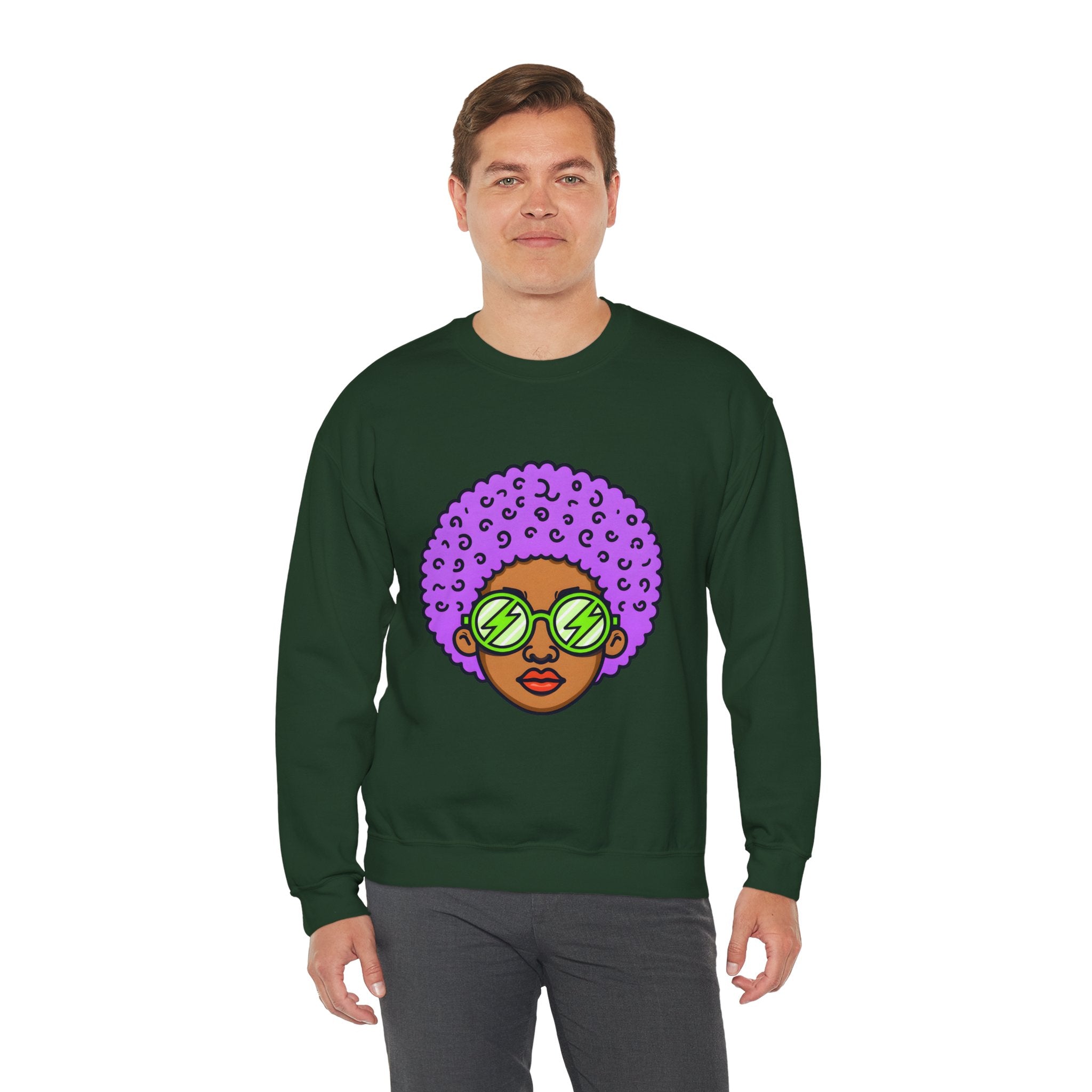 Afro Crewneck Sweatshirt