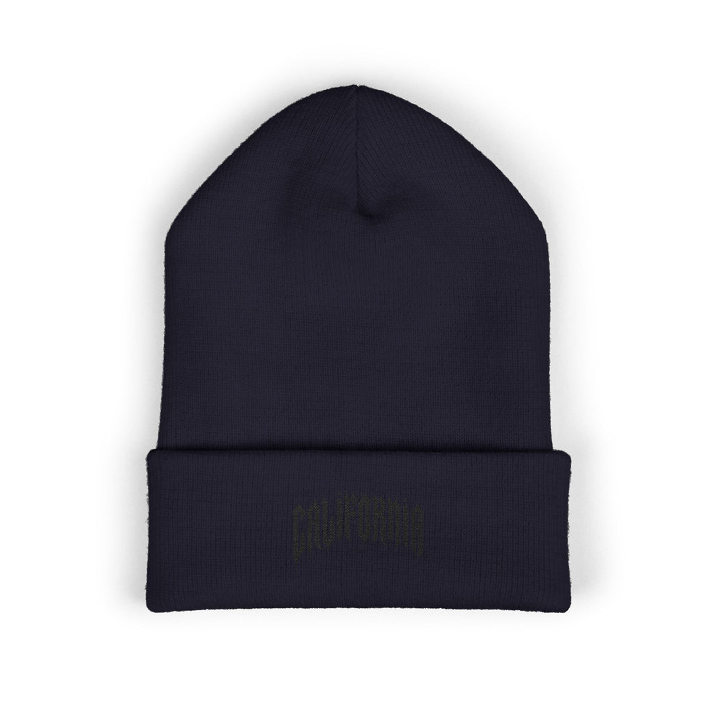 California Embroidered Cuffed Beanie