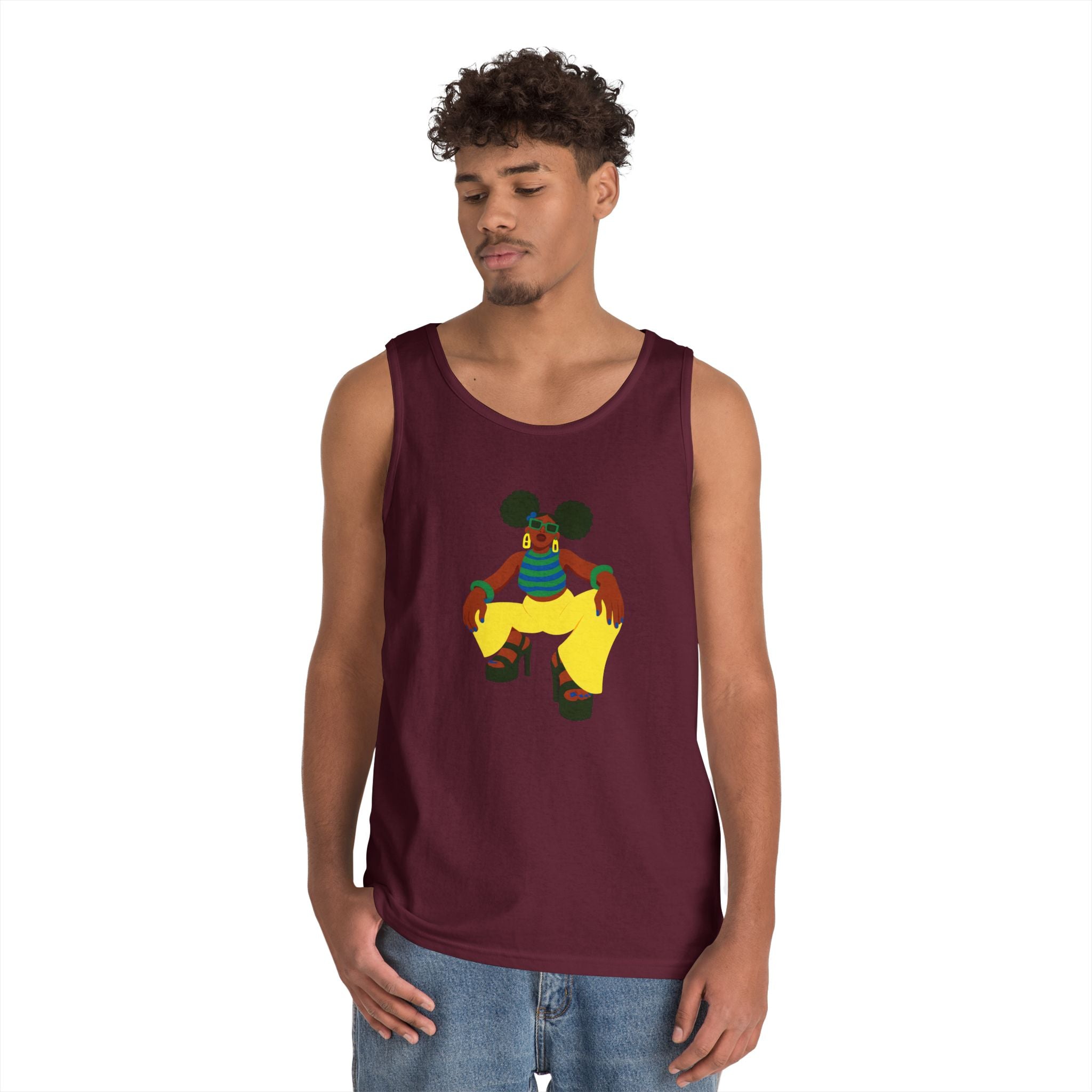 Afro Puffs Tank