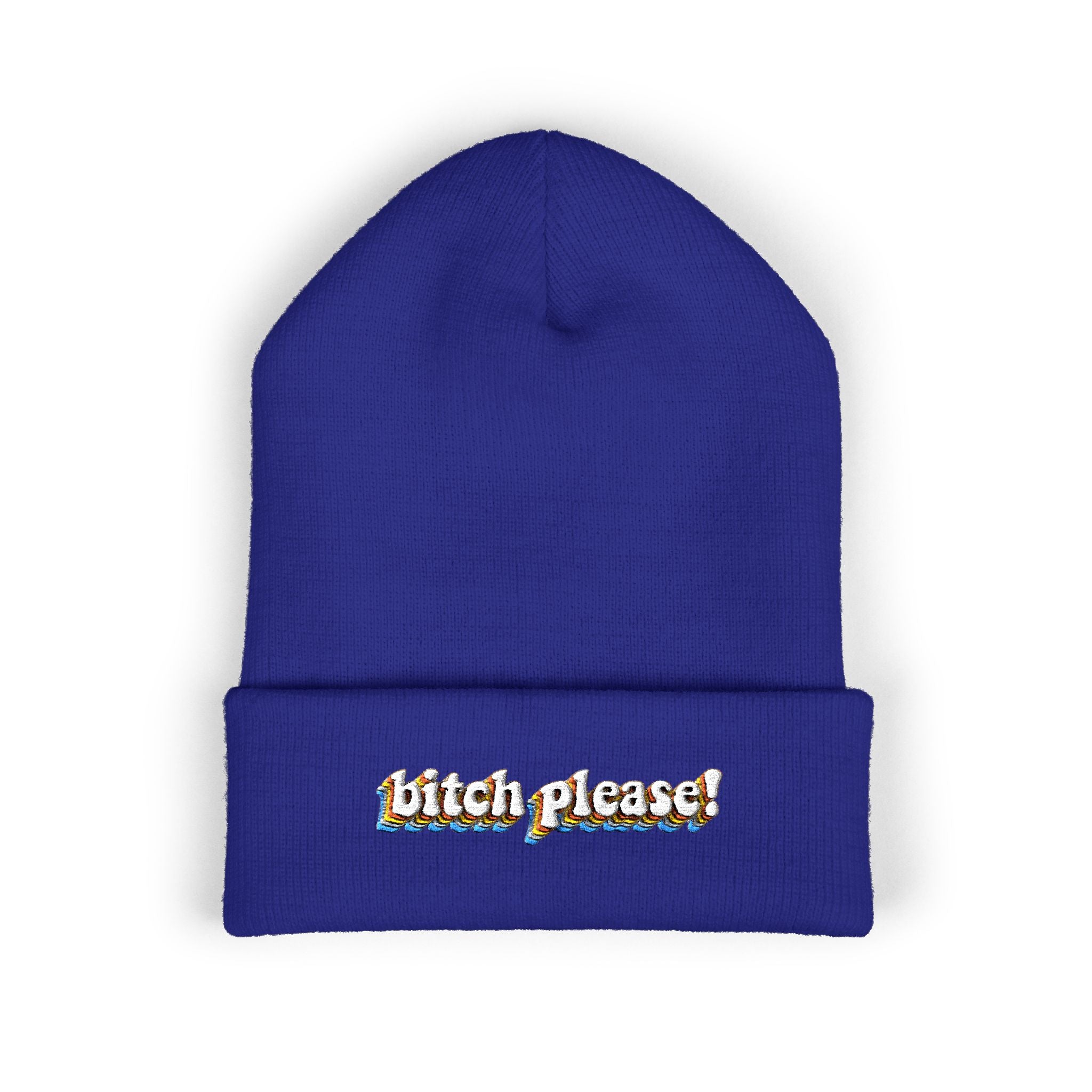 Bitch Please!-Embroidered Beanie