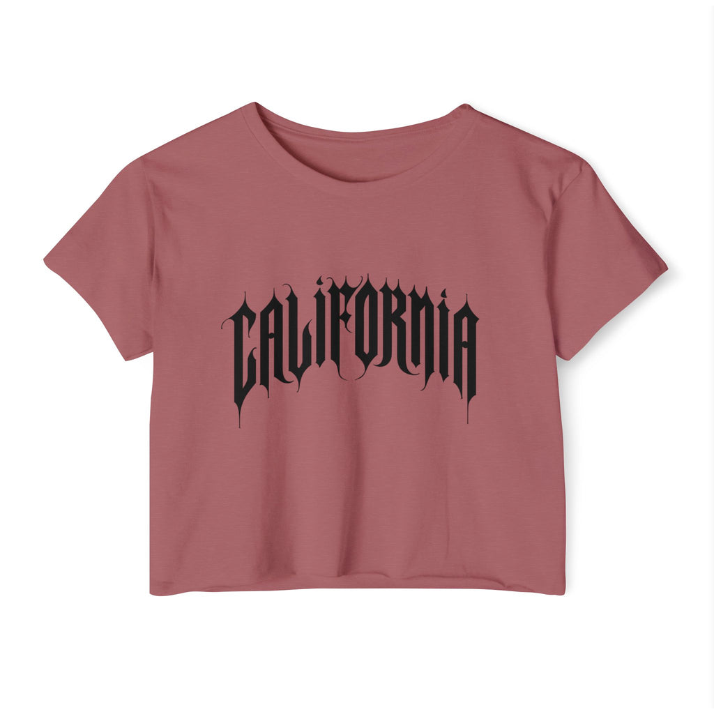 California Cropped Tee