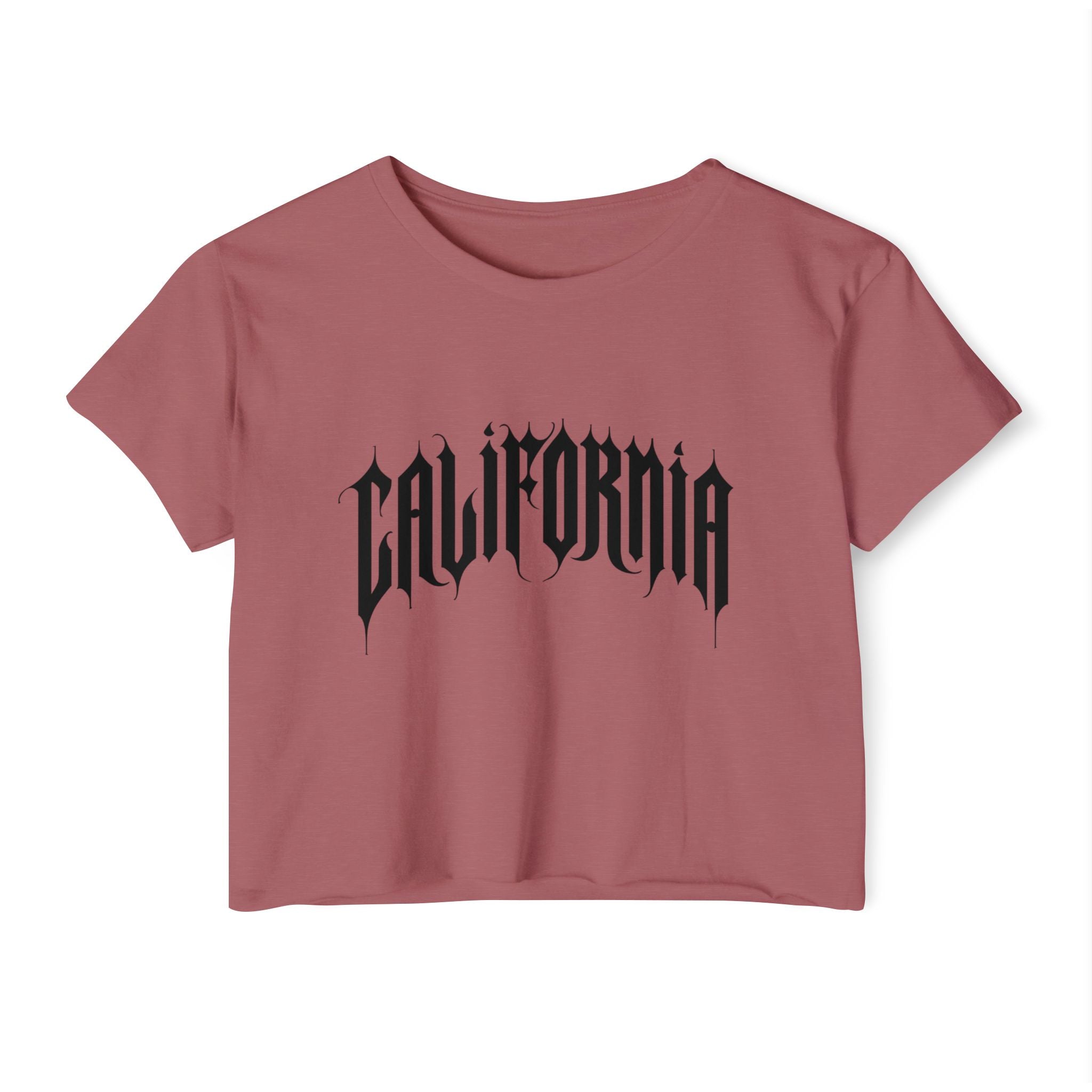 California Cropped Tee