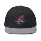 Stay Weird Flat Bill Cap