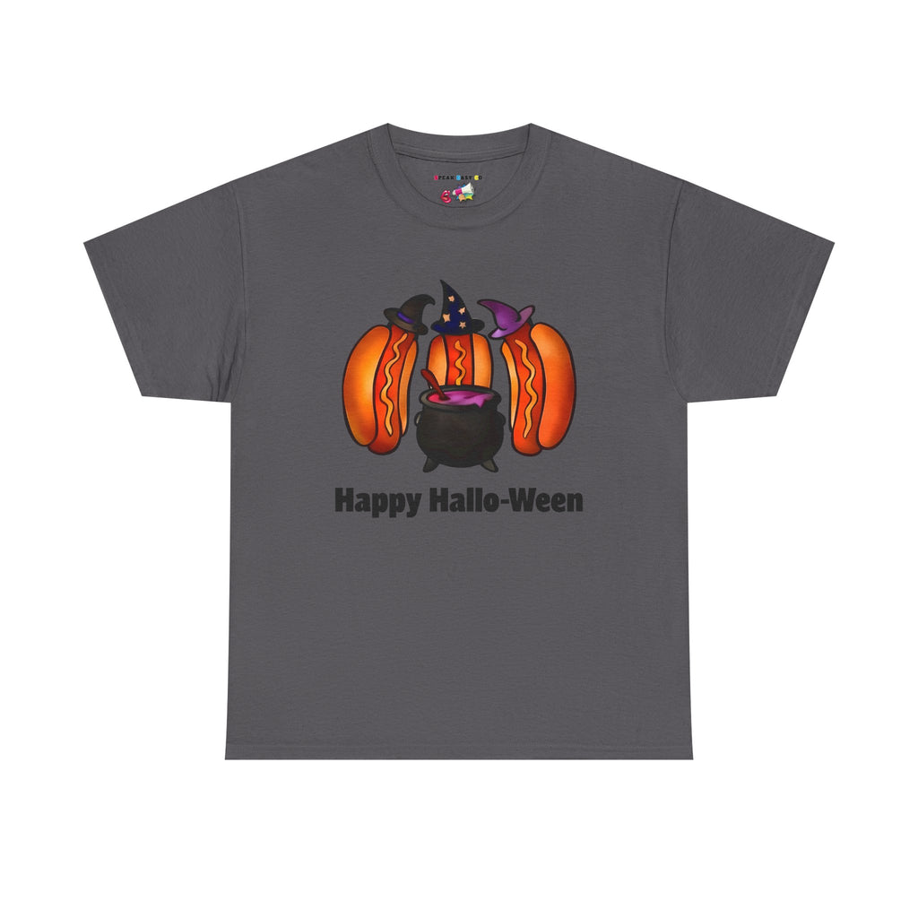 "Happy Hallo-Ween" Hotdog Witches Tee