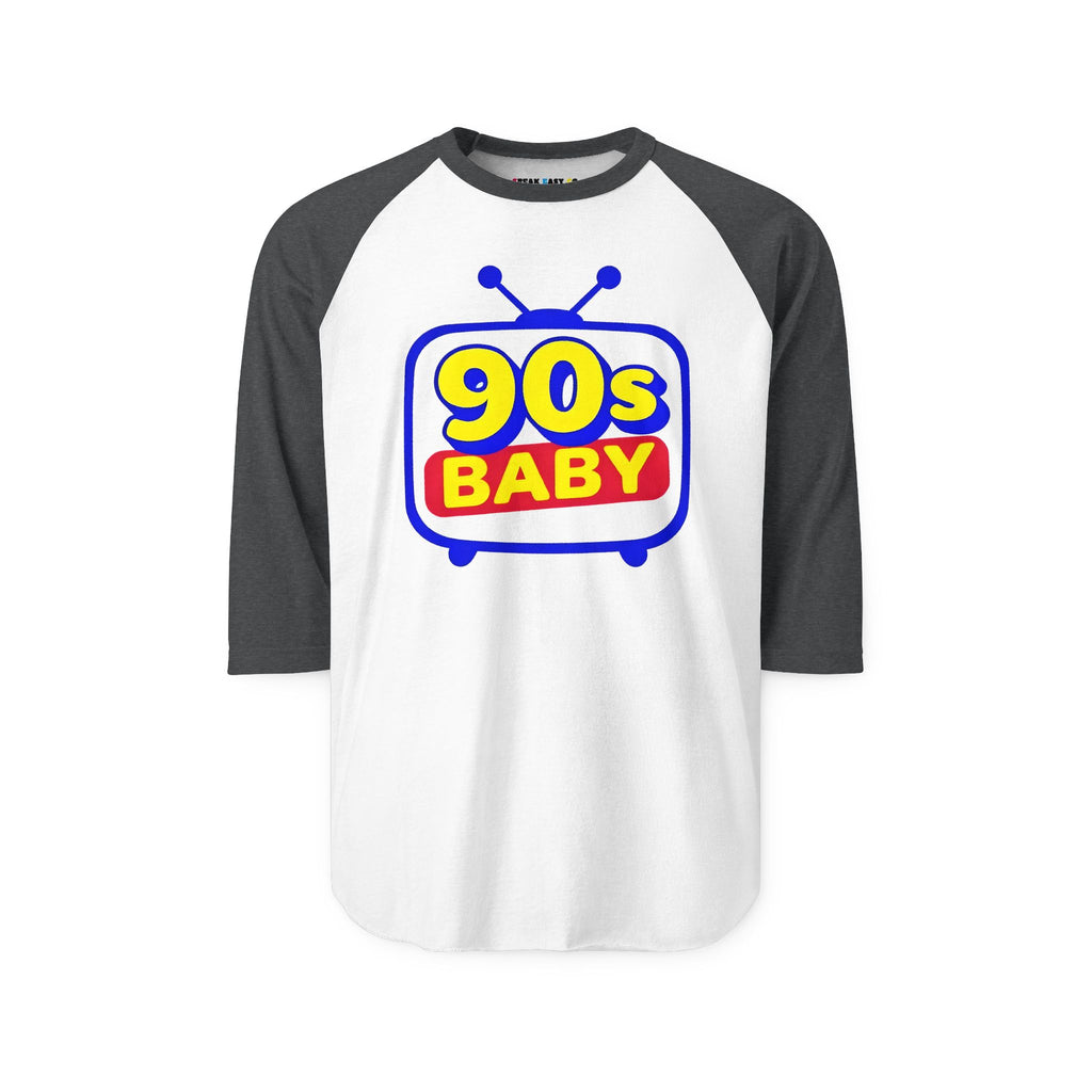 90s Baby Three Quarter Sleeve Raglan T-Shirt