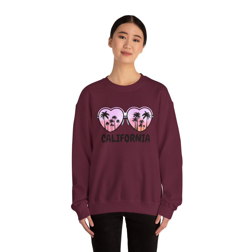 California Glasses Crewneck Sweatshirt