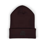Anti Social Embroidered Cuffed Beanie