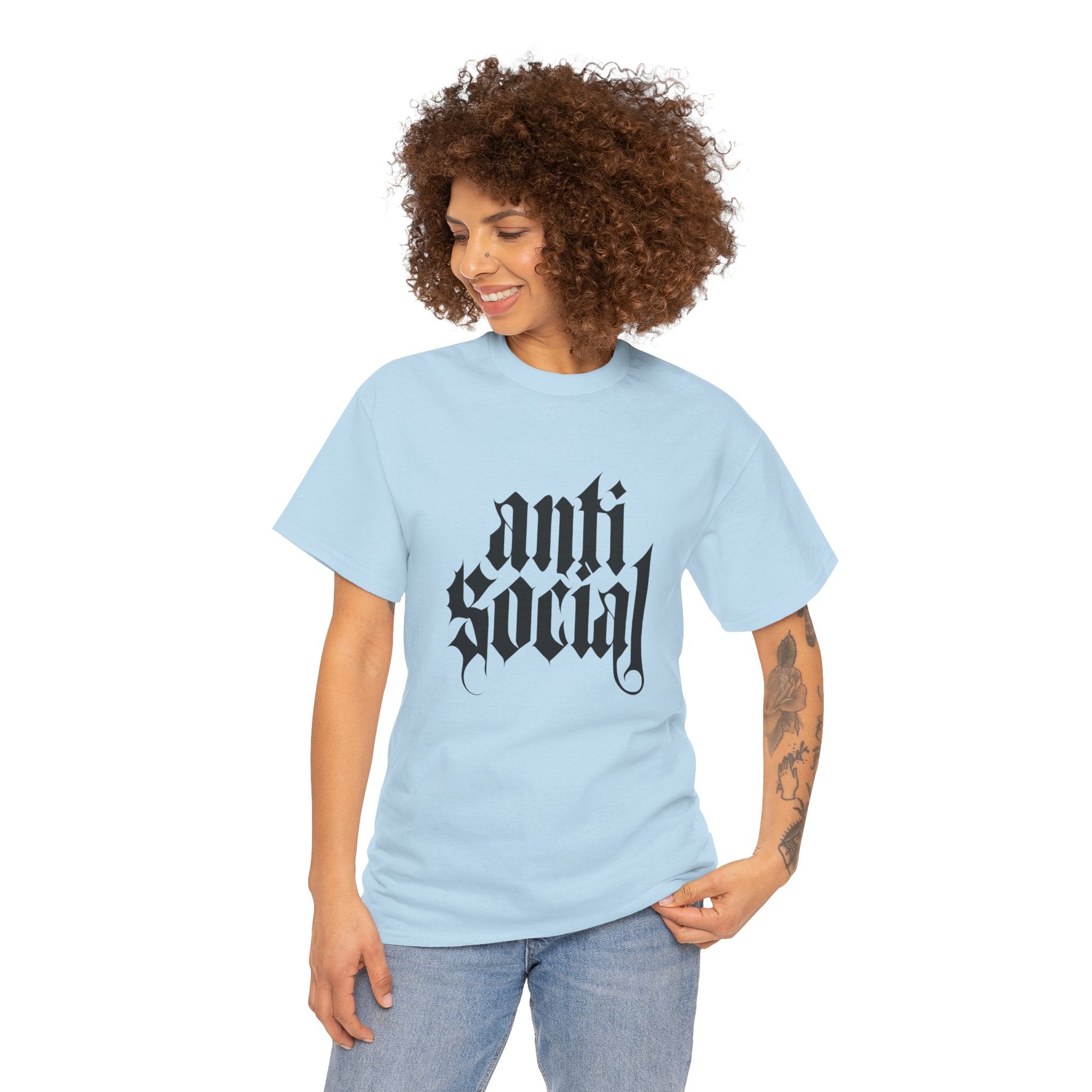 Anti-Social Heavy Cotton Tee
