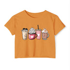 Coffee Lovers Cropped Tee