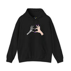 Skeleton Hand Heart Hoodie