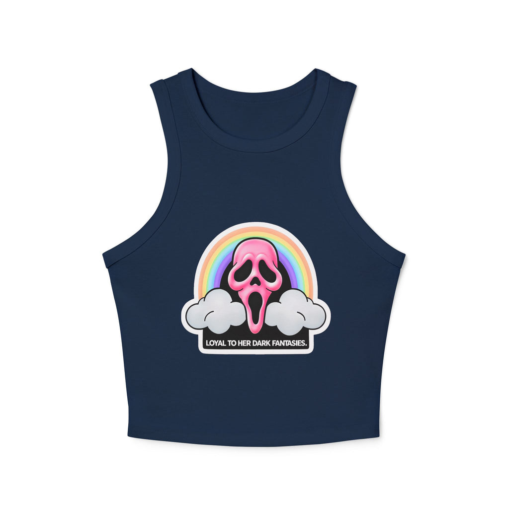 Ghostface Crop Tank Top