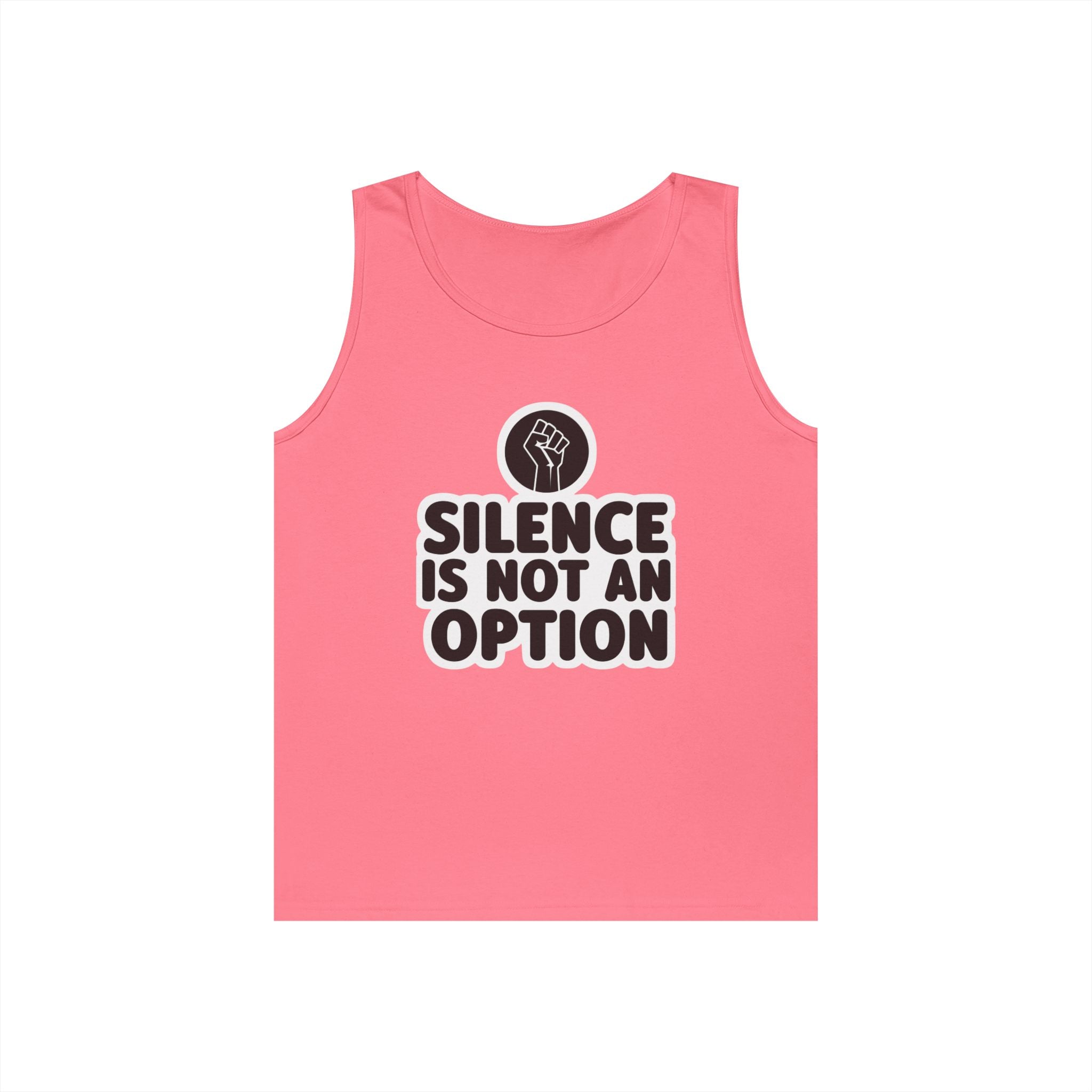 Protest Statement Tank Top - Unisex Heavy Cotton Tee, Activism Apparel, Gift for Advocates, Everyday Wear, Equality Message