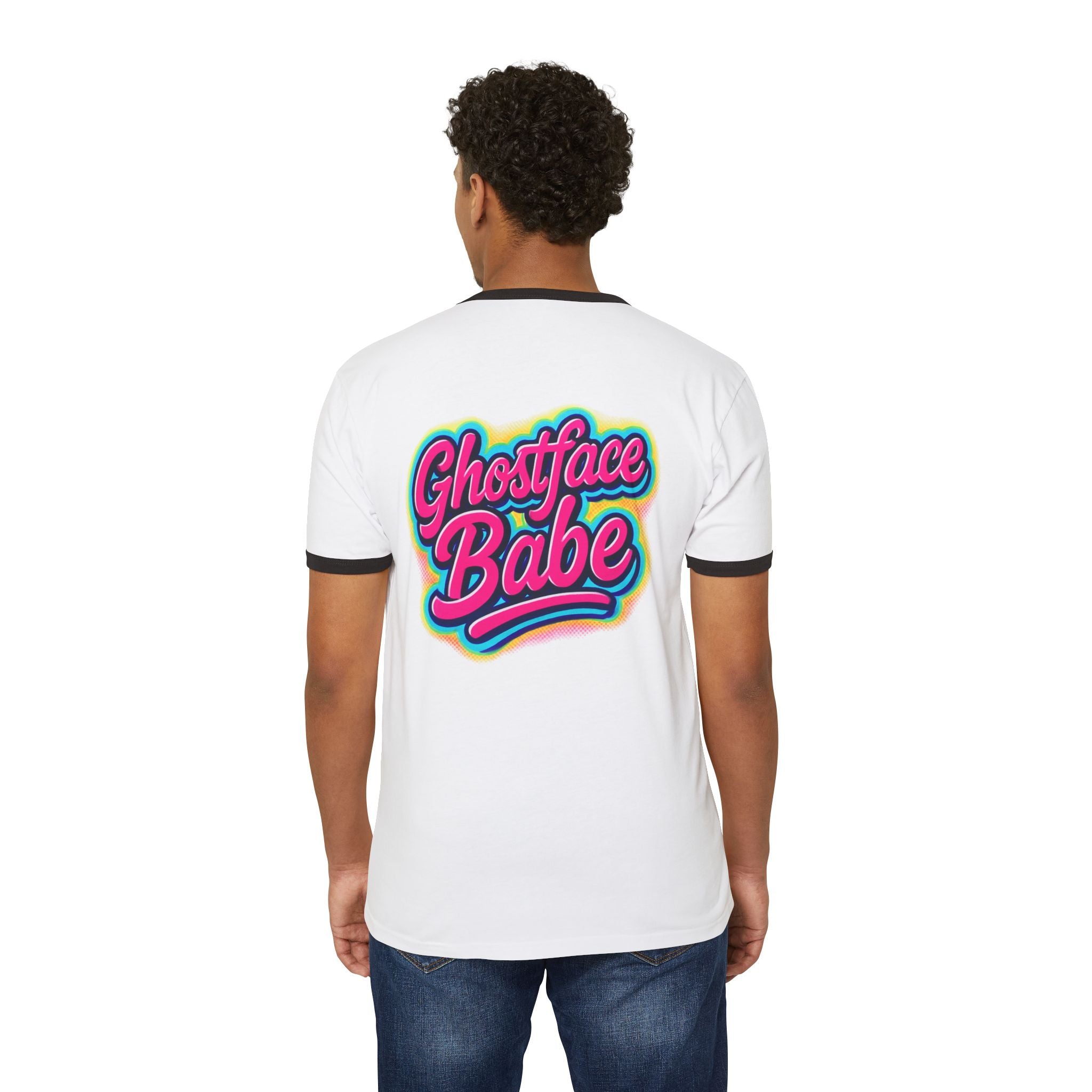 GhostFace Ringer T-Shirt