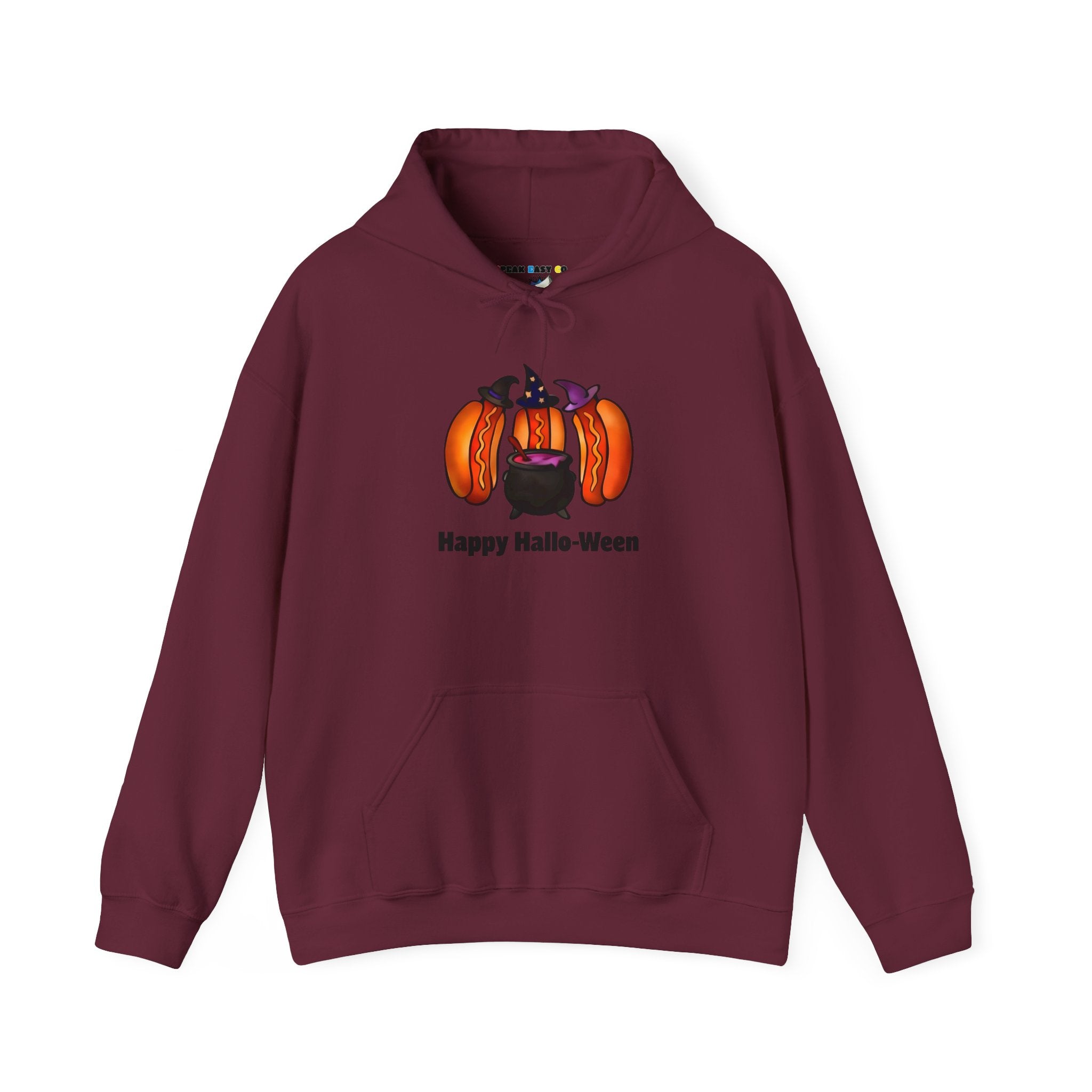 "Happy Hallo-Ween" Hotdog Witches Hoodie