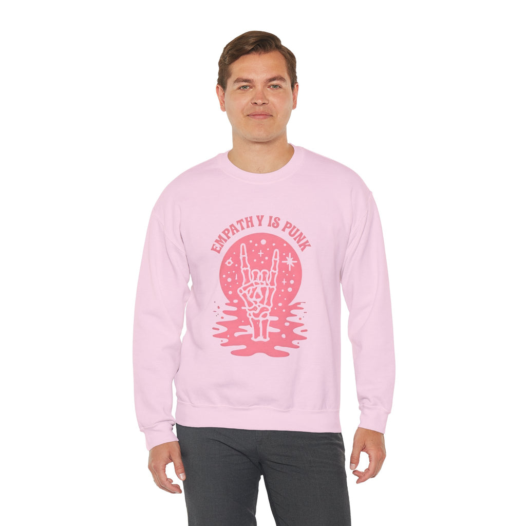 "Empathy Is Punk" Crewneck Sweatshirt