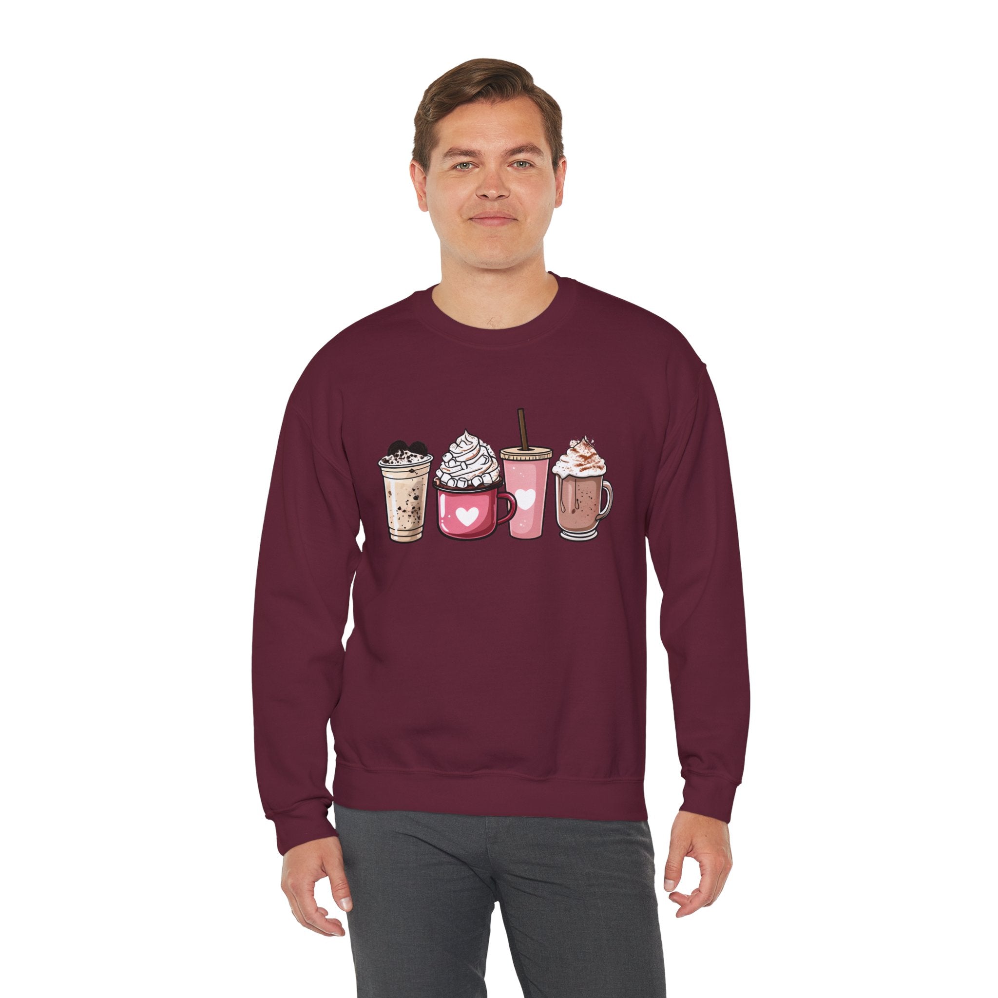 Coffee Lovers Crewneck Sweatshirt
