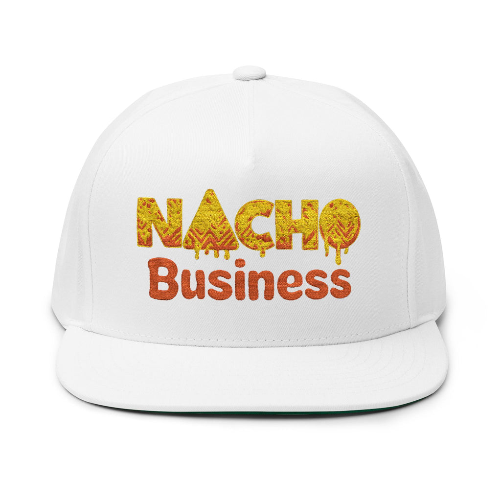 Nacho Business Flat Bill Cap