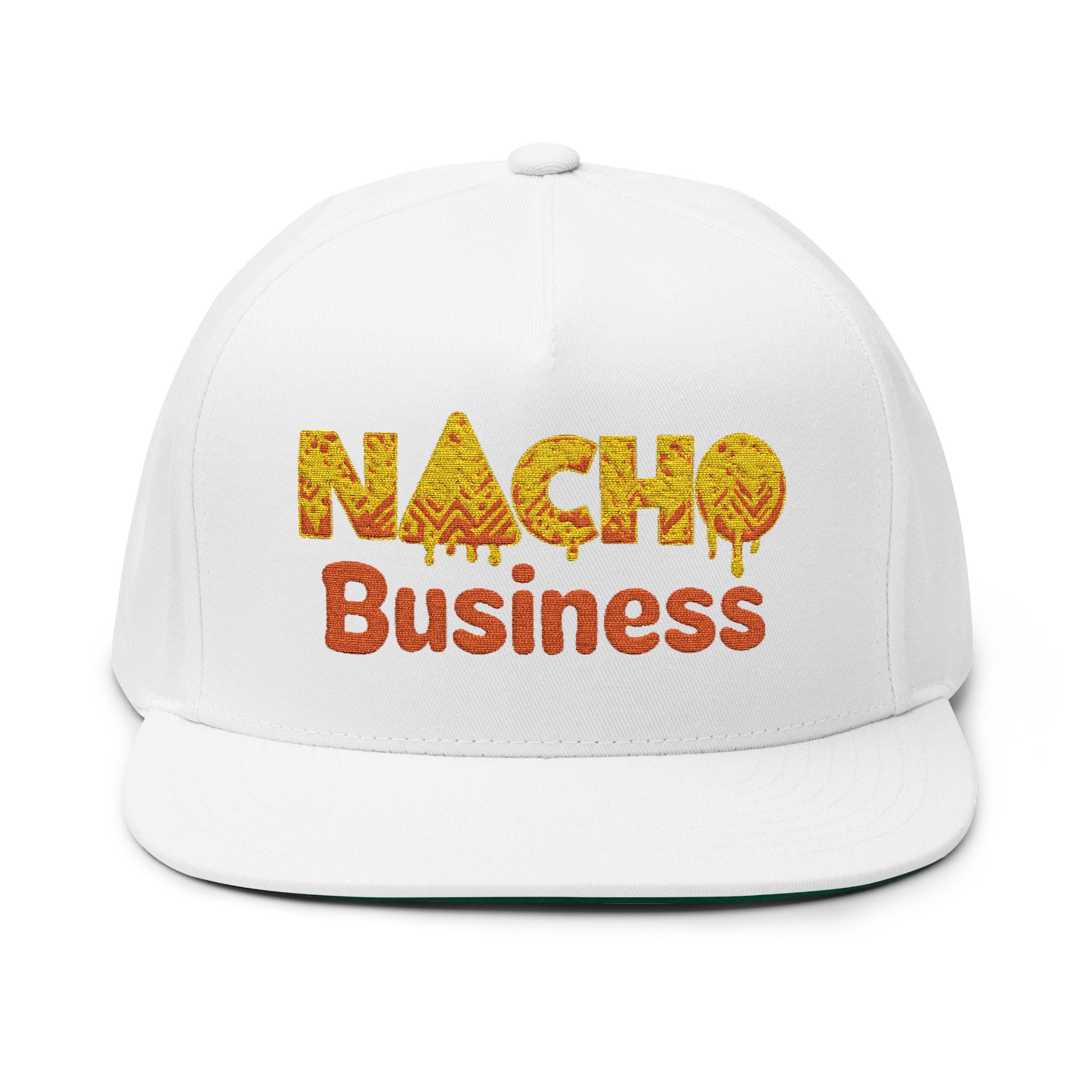 Nacho Business Flat Bill Cap