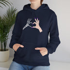 Skeleton Hand Heart Hoodie