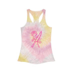 Rose & Knife Tie-Dye Racerback Tank