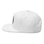 Afro Embroidered Flat Bill Cap
