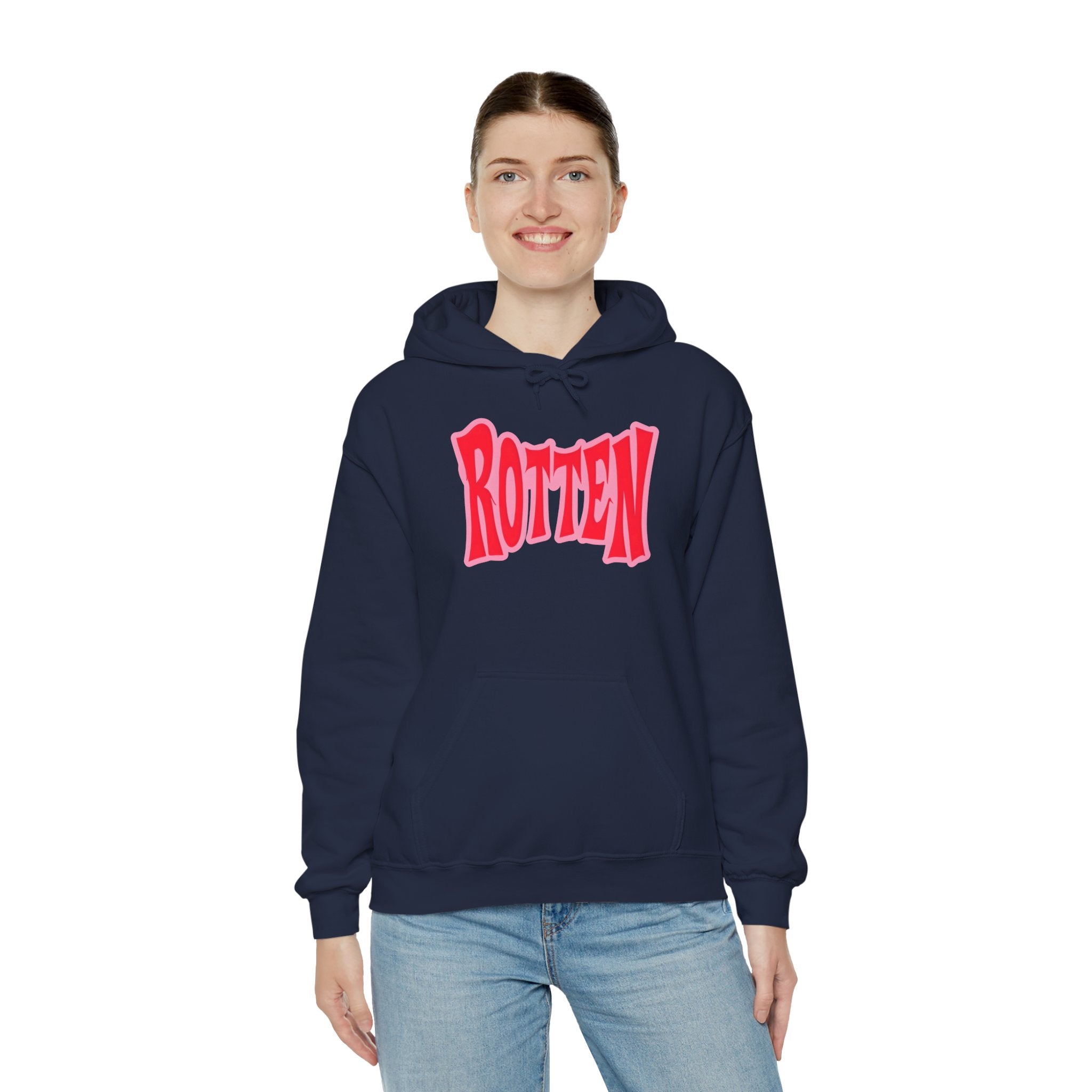 Rotten Graphic Hoodie - Anime-Inspired