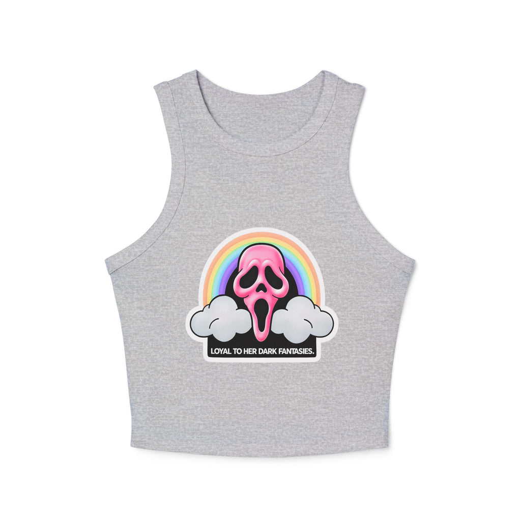 Ghostface Crop Tank Top