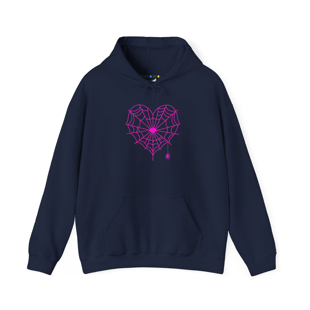 Spiderweb Heart Hoodie