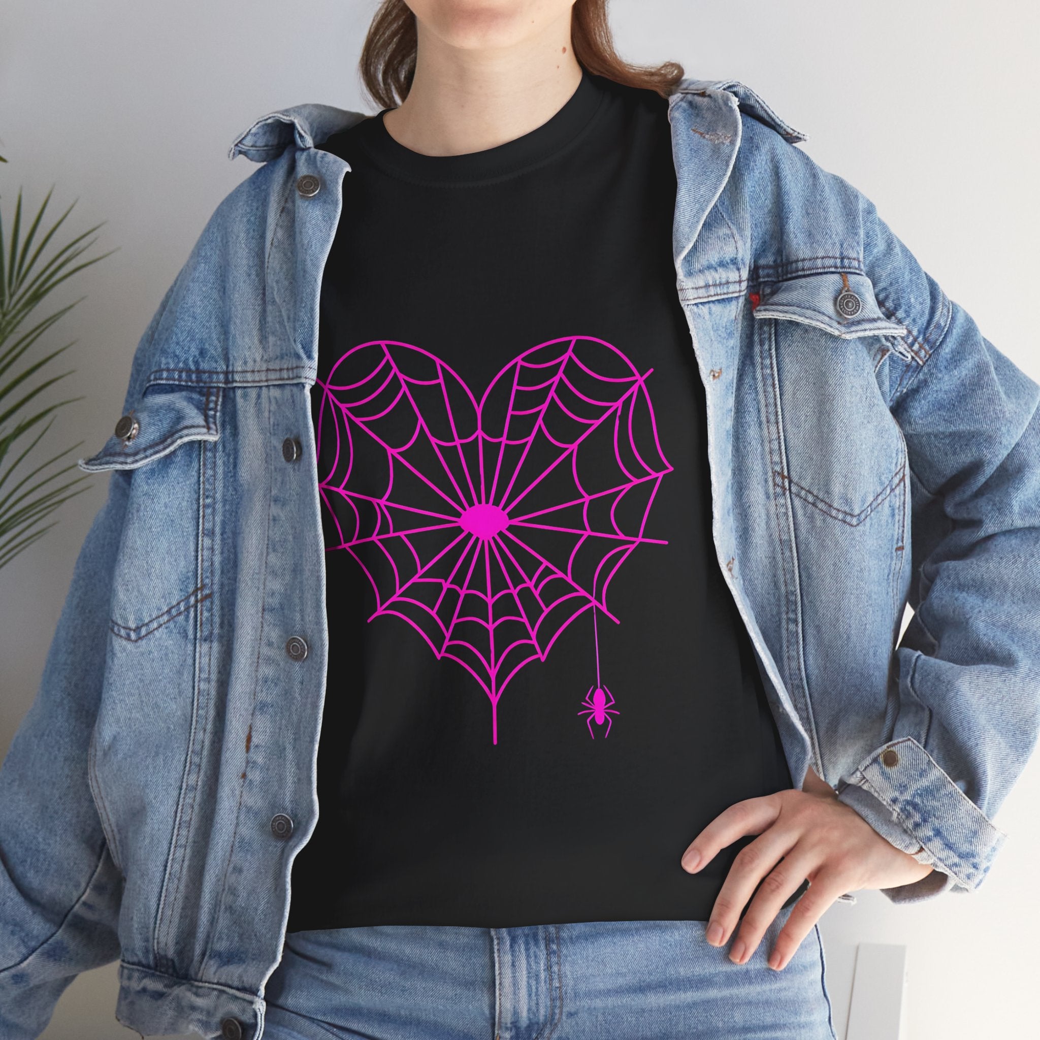 Spiderweb Heart Tee