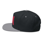 Rotten Embroidered Flat Bill Cap,