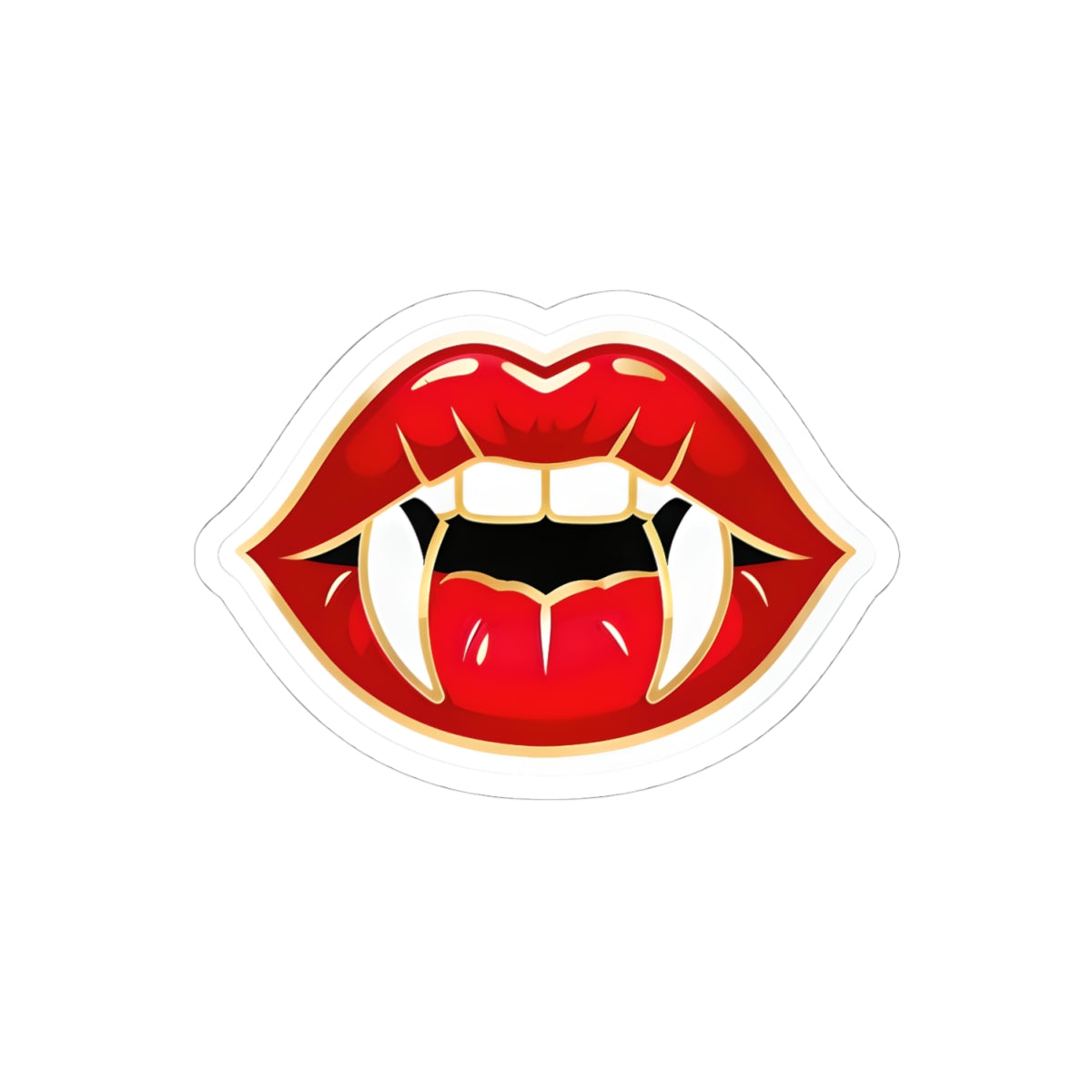 Vampire Kiss-Cut Sticker