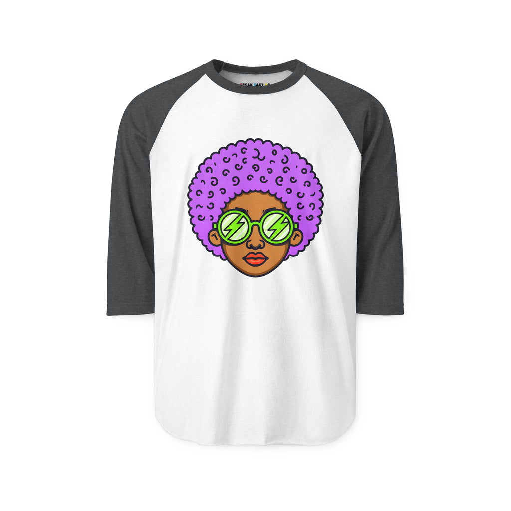 Afro 3/4th Sleeve Raglan Shirt
